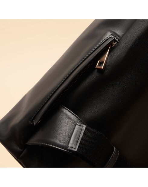 Sac à dos en cuir Lola noir - 353 x 260 x 115 mm