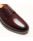 Derby Rita in pelle marrone