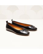 Bailarinas Camille de charol negras