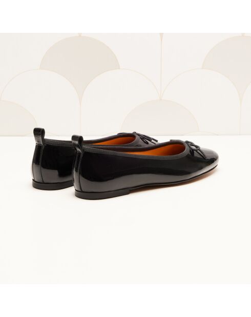 Bailarinas Camille de charol negras