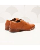 Derbies en cuir Capucine camel