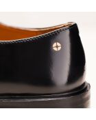 Derbies en cuir Laure noirs