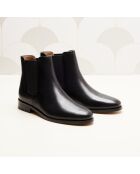 Zoe zwarte leren Chelsea