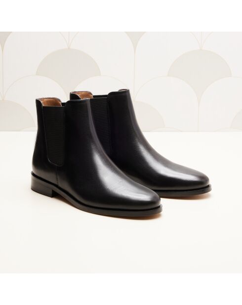 Chelsea en cuir Zoé noires