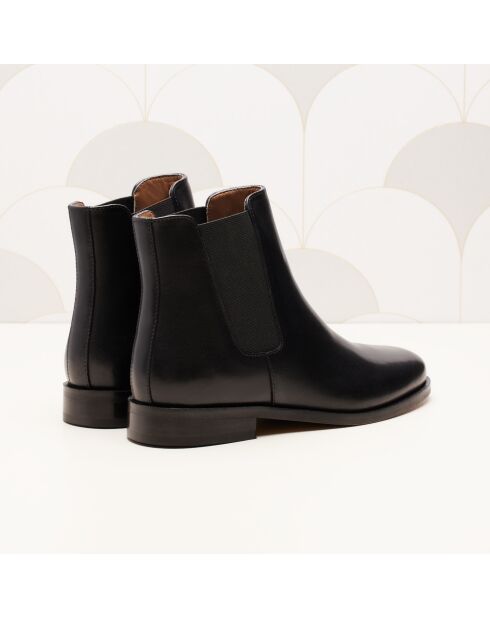 Chelsea en cuir Zoé noires