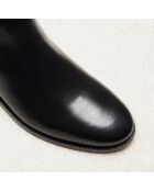 Zoe zwarte leren Chelsea