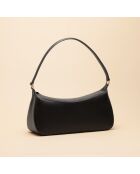 Axelle schwarze Lederhandtasche - 346 x 180 x 120 mm