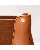 Chelsea van Camelkleurig leer Chloé