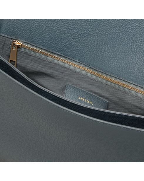 Bandolera Adèle neptune de piel - 280 x 190 x 85 mm