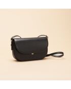 Bandolera de piel Bea negra - 200 x 119 x 39 mm