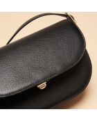 Bandolera de piel Bea negra - 200 x 119 x 39 mm