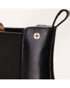 Chelsea en cuir Maia noires