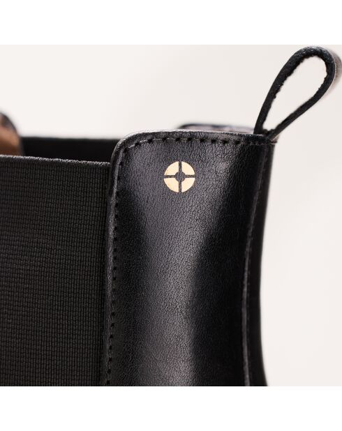Chelsea en cuir Maia noires