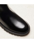 Chelsea en cuir Maia noires