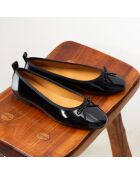 Bailarinas Camille de charol negras