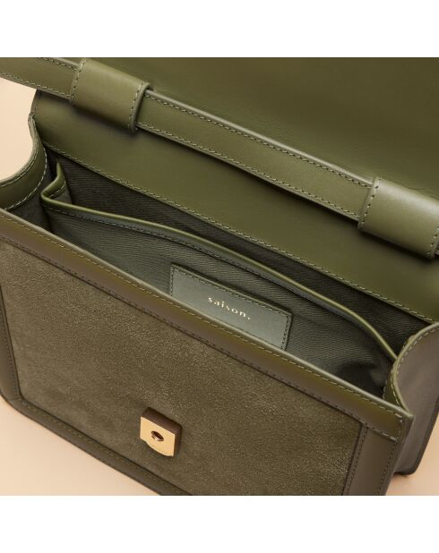 Bandolera de piel Anita clay - 200 x 162 x 55 mm