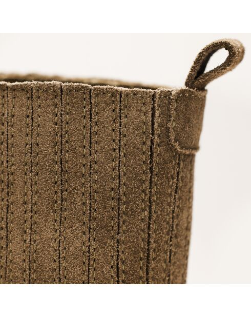 Lucile kaki suède laarzen