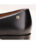 Mocassini neri Fleur in pelle