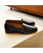 Mocassini Margaux in pelle nera