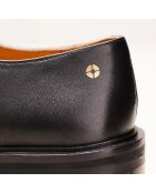 Derby Laure in pelle nera