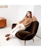 Mocasines Elise de piel camel