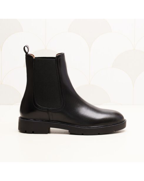 Chelsea en cuir Isaure noires