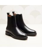 Chelsea en cuir Isaure noires