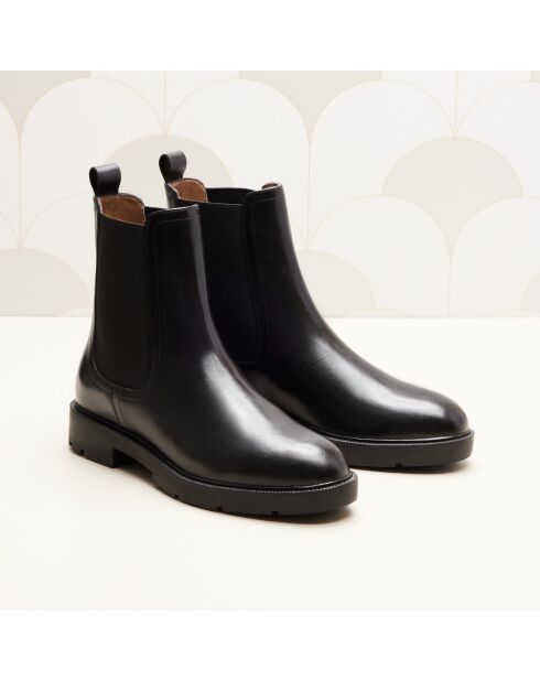 Chelsea en cuir Isaure noires