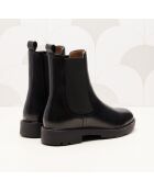 Chelsea en cuir Isaure noires