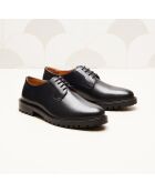 Derbies en cuir Rita noirs