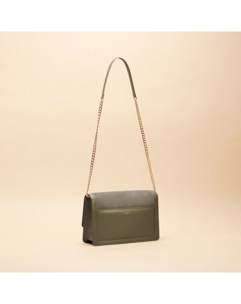 Helene Clay Schultertasche aus Leder - 254 x 154 x 55 mm
