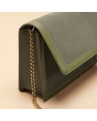 Helene Clay Schultertasche aus Leder - 254 x 154 x 55 mm