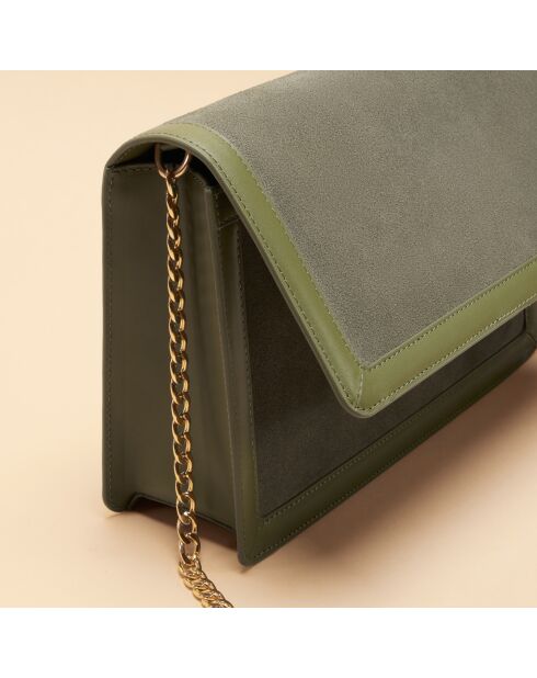 Helene Clay Schultertasche aus Leder - 254 x 154 x 55 mm