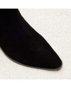 Stivali Lucile in suede neri