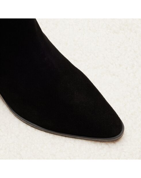 Stivali Lucile in suede neri