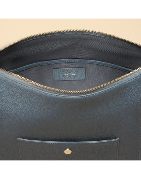 Alma Neptune Beuteltasche aus Leder - 262 x 237 x 115 mm