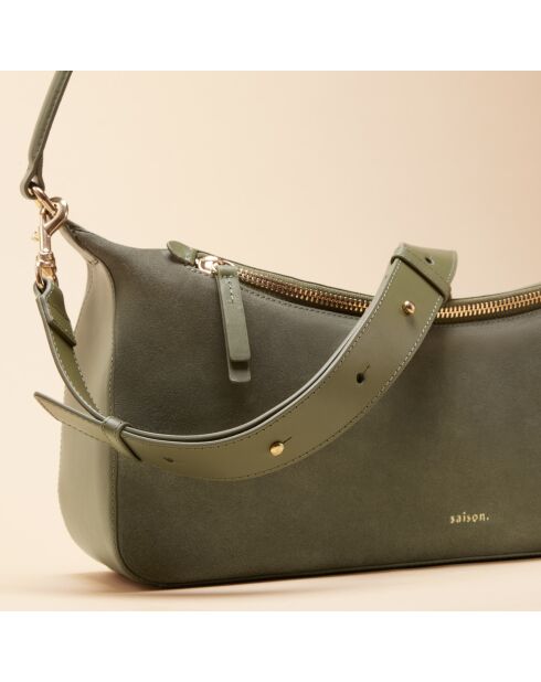 Axelle Clay Lederhandtasche - 346 x 180 x 120 mm