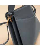 Bandolera de piel Maud Neptune - 340 x 236 x 76 mm