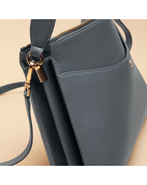 Bandolera de piel Maud Neptune - 340 x 236 x 76 mm