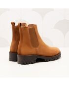 Chelsea suedeleer Maia camel