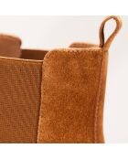 Chelsea suedeleer Maia camel