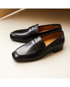 Mocassini Elise in pelle nera