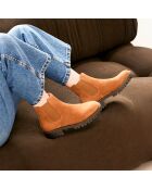 Chelsea suedeleer Maia camel