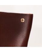 Léna bruine leren laarzen - Hak: 6,8 cm