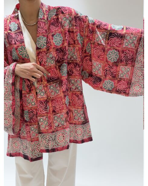 Kimono Kilan Framboise