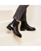 Chelsea en cuir Maia noires