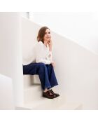 Derby Rita in pelle marrone