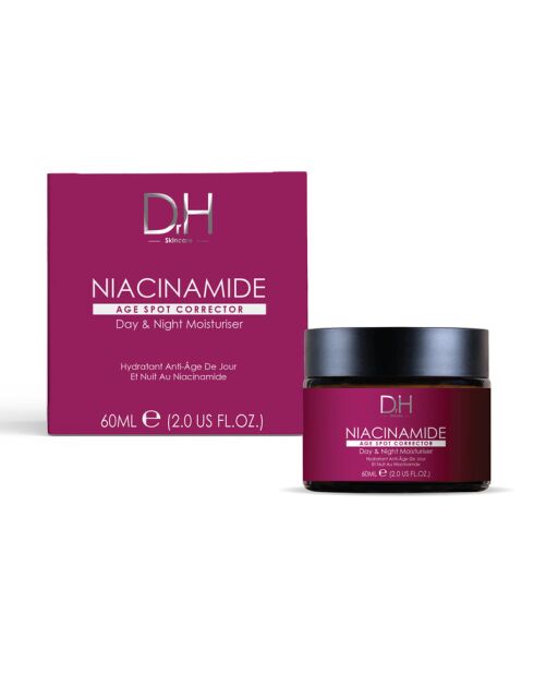 DRH Niacinamid Feuchtigkeitscreme für Tag und Nacht, 60 ml