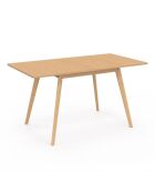 Mesa de comedor extensible de madera Venezia - 150x80x75 cm