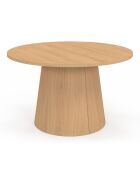 Mesita redonda Elvis de madera - 70x70x40 cm